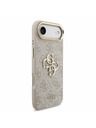 Guess Guess PU Leather 4G Metal Logo Gold Frame Stražnja Maska za iPhone Air Pink