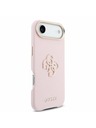 Guess Guess PU Resin Logo Stražnja Maska za iPhone Air Pink