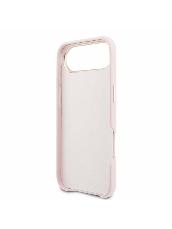 Guess Guess PU Resin Logo Stražnja Maska za iPhone Air Pink
