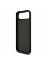 Guess Guess PU 4G Metal Logo Remen Stražnja Maska za iPhone Air Black