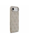 Guess Guess PU Leather 4G Colored Ring MagSafe Stražnja Maska za iPhone Air Pink