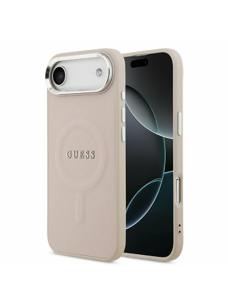 Guess Guess PU Saffiano MagSafe Stražnja Maska za iPhone Air Pink