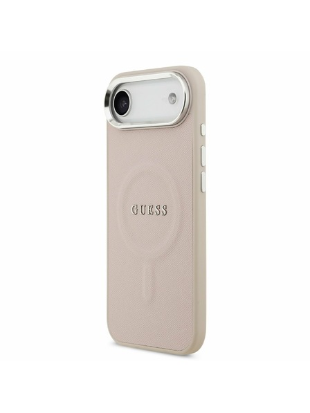 Guess Guess PU Saffiano MagSafe Stražnja Maska za iPhone Air Pink
