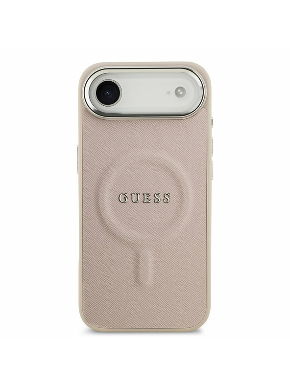 Guess Guess PU Saffiano MagSafe Stražnja Maska za iPhone Air Pink