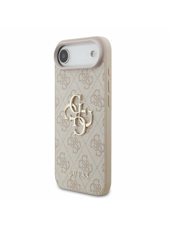 Guess Guess PU 4G Metal Logo Remen Stražnja Maska za iPhone Air Pink