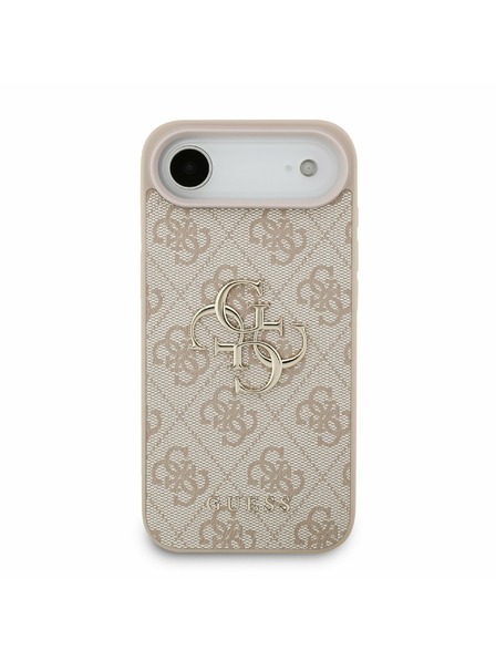Guess Guess PU 4G Metal Logo Stražnja Maska za iPhone Air Pink