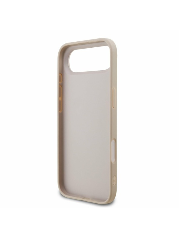 Guess Guess PU 4G Metal Logo Stražnja Maska za iPhone Air Pink