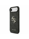 Guess Guess PU 4G Metal Logo Stražnja Maska za iPhone Air Grey
