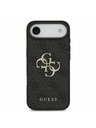 Guess Guess PU 4G Metal Logo Stražnja Maska za iPhone Air Grey