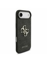Guess Guess PU 4G Metal Logo Stražnja Maska za iPhone Air Grey