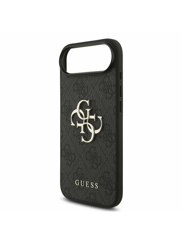 Guess Guess PU 4G Metal Logo Stražnja Maska za iPhone Air Grey