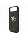 Guess Guess PU 4G Metal Logo Stražnja Maska za iPhone Air Grey