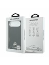 Karl Lagerfeld Karl Lagerfeld PU Karl and Choupette Heads Pins MagSafe Stražnja Maska za iPhone Air Black
