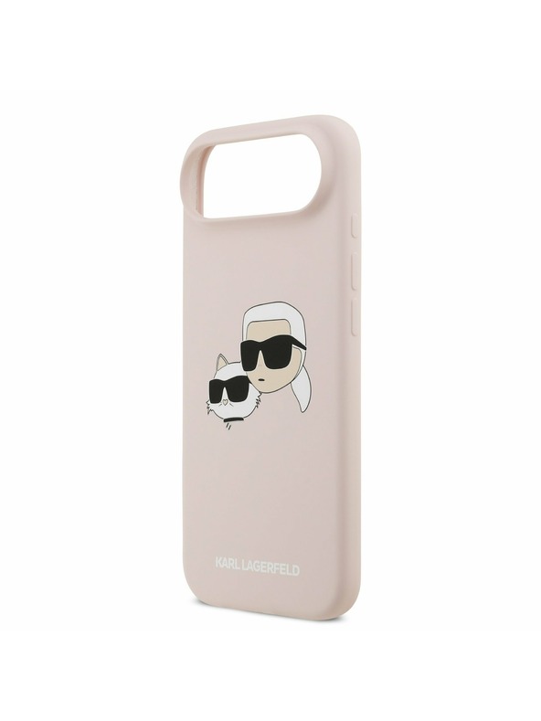 Karl Lagerfeld Karl Lagerfeld Liquid Silicone Double Heads MagSafe Stražnja Maska za iPhone Air Pink