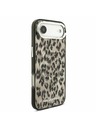 Karl Lagerfeld Karl Lagerfeld IML Leopard MagSafe Stražnja Maska za iPhone Air Brown