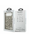 Karl Lagerfeld Karl Lagerfeld IML Leopard MagSafe Stražnja Maska za iPhone Air Brown