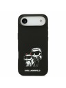 Karl Lagerfeld Karl Lagerfeld Liquid Silicone K&CH Sketch MagSafe Stražnja Maska za iPhone Air Black