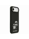 Karl Lagerfeld Karl Lagerfeld Liquid Silicone K&CH Sketch MagSafe Stražnja Maska za iPhone Air Black