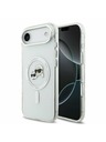 Karl Lagerfeld Karl Lagerfeld IML K&CH Heads Metal Frame MagSafe Stražnja Maska za iPhone Air Transparent