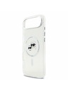 Karl Lagerfeld Karl Lagerfeld IML K&CH Heads Metal Frame MagSafe Stražnja Maska za iPhone Air Transparent