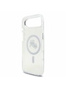 Karl Lagerfeld Karl Lagerfeld IML K&CH Heads Metal Frame MagSafe Stražnja Maska za iPhone Air Transparent