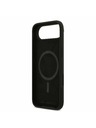 Karl Lagerfeld Karl Lagerfeld Liquid Silicone Double Heads MagSafe Stražnja Maska za iPhone Air Black