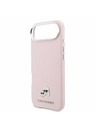 Karl Lagerfeld Karl Lagerfeld PU Karl and Choupette Heads Pins MagSafe Stražnji Poklopac za iPhone Air Pink