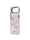 Karl Lagerfeld Karl Lagerfeld IML Multi K&CH Heads Stražnji Poklopac za iPhone Air Pink