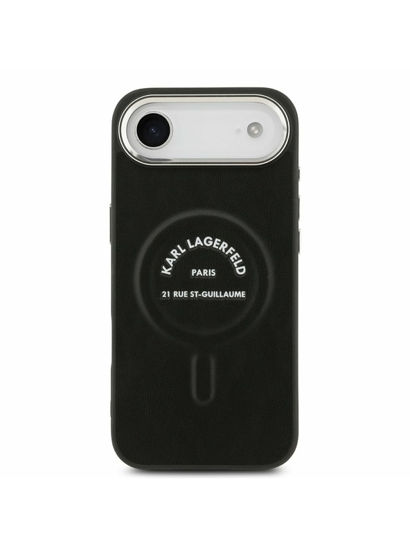 Karl Lagerfeld Karl Lagerfeld PU RSG Logo MagSafe Stražnji Poklopac za iPhone Air Black