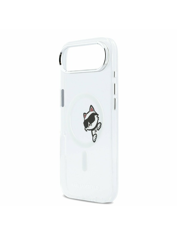 Karl Lagerfeld Karl Lagerfeld IML Choupette Peekaboo MagSafe Stražnji Poklopac za iPhone Air Transparent