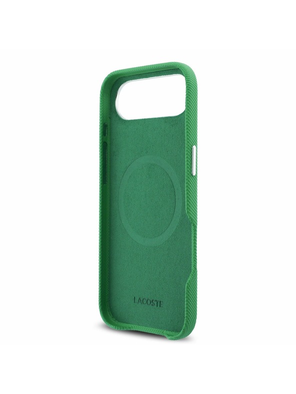 Lacoste Lacoste Iconic Petit Pique Metal Logo MagSafe Stražnji Poklopac za iPhone Air Green