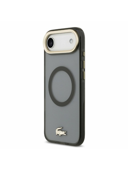 Lacoste Lacoste PC/TPU Frosted Finish Gold Logo MagSafe Stražnji Poklopac za iPhone Air Black