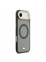Lacoste Lacoste PC/TPU Frosted Finish Gold Logo MagSafe Stražnji Poklopac za iPhone Air Black