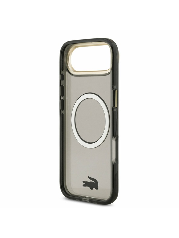 Lacoste Lacoste PC/TPU Frosted Finish Gold Logo MagSafe Stražnji Poklopac za iPhone Air Black
