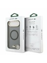 Lacoste Lacoste PC/TPU Frosted Finish Gold Logo MagSafe Stražnji Poklopac za iPhone Air Black