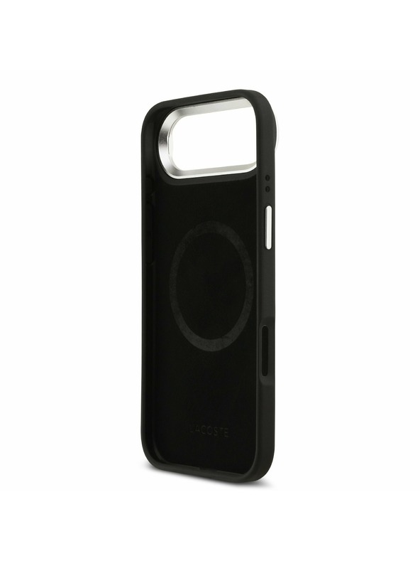 Lacoste Lacoste Iconic Petit Pique Camera Stand MagSafe Stražnji Poklopac za iPhone Air Black