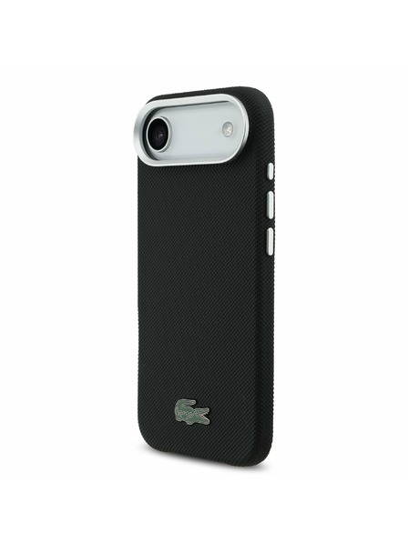 Lacoste Lacoste Iconic Petit Pique Metal Logo MagSafe Stražnji Poklopac za iPhone Air Black