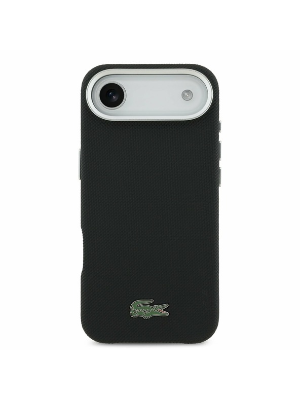 Lacoste Lacoste Iconic Petit Pique Metal Logo MagSafe Stražnji Poklopac za iPhone Air Black