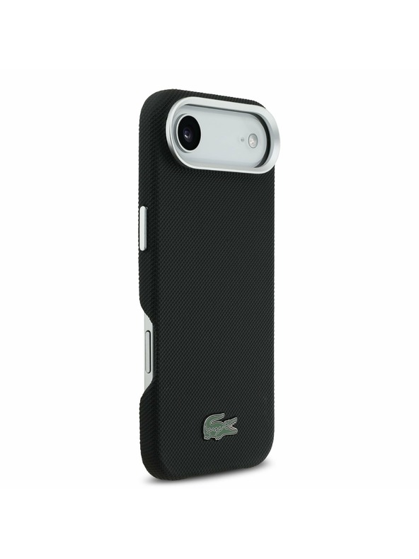 Lacoste Lacoste Iconic Petit Pique Metal Logo MagSafe Stražnji Poklopac za iPhone Air Black