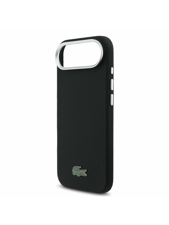 Lacoste Lacoste Iconic Petit Pique Metal Logo MagSafe Stražnji Poklopac za iPhone Air Black