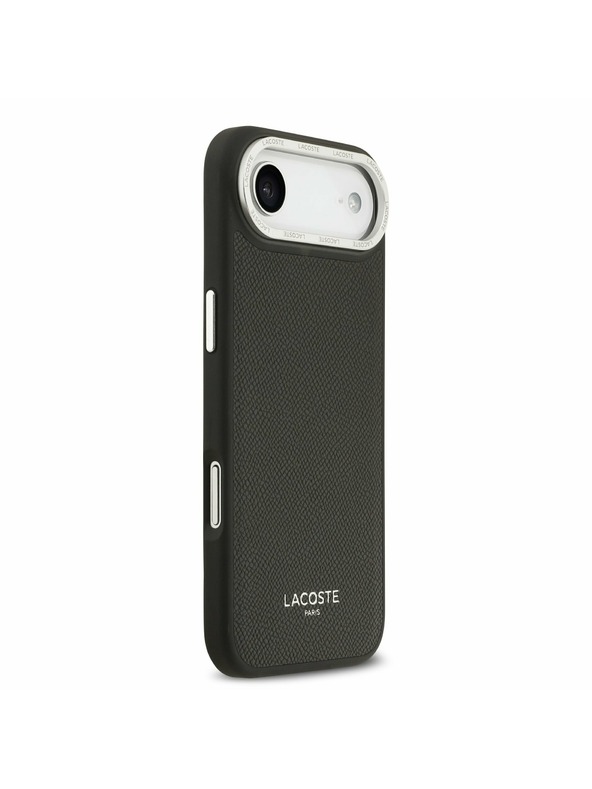 Lacoste Lacoste PU Leather Champs Elysees MagSafe Stražnji Poklopac za iPhone Air Black