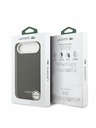 Lacoste Lacoste PU Leather Champs Elysees MagSafe Stražnji Poklopac za iPhone Air Black