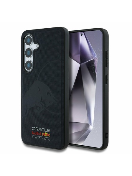 Red Bull Red Bull Kožna Mrežasta Utisnut Logo MagSafe Stražnji Zaštitni Poklopac za Samsung Galaxy S25 Mornarica