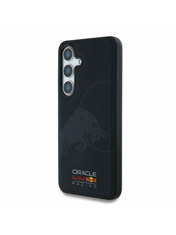 Red Bull Red Bull Kožna Mrežasta Utisnut Logo MagSafe Stražnji Zaštitni Poklopac za Samsung Galaxy S25 Mornarica