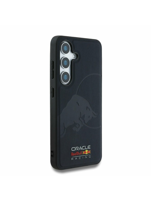 Red Bull Red Bull Kožna Mrežasta Utisnut Logo MagSafe Stražnji Zaštitni Poklopac za Samsung Galaxy S25 Mornarica