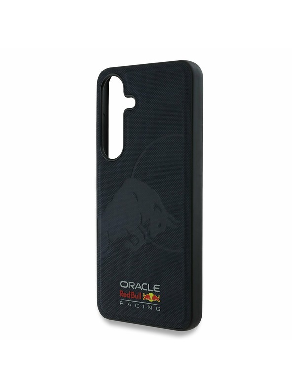 Red Bull Red Bull Kožna Mrežasta Utisnut Logo MagSafe Stražnji Zaštitni Poklopac za Samsung Galaxy S25 Mornarica