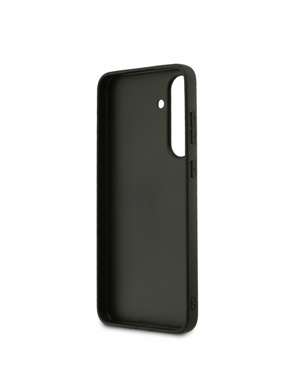 Guess Guess PU 4G Metal Logo Stražnji Zaštitni Poklopac za Samsung Galaxy S25 FE Siva