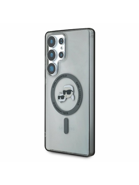 Karl Lagerfeld Karl Lagerfeld IML K&CH Glave MagSafe Stražnji Zaštitni Poklopac za Samsung Galaxy S25 Ultra Crna