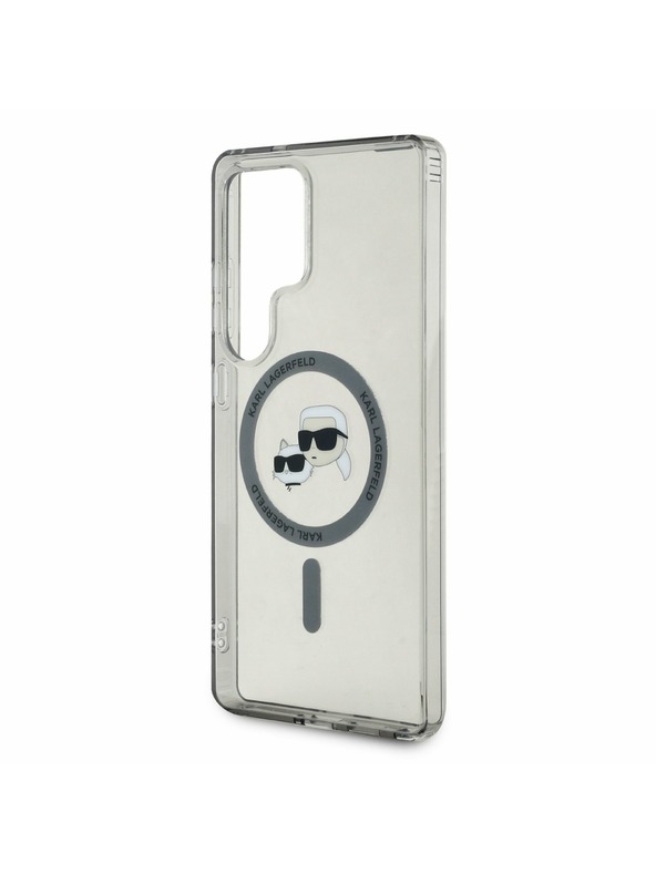 Karl Lagerfeld Karl Lagerfeld IML K&CH Glave MagSafe Stražnji Zaštitni Poklopac za Samsung Galaxy S25 Ultra Crna