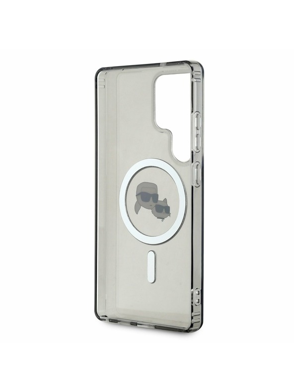 Karl Lagerfeld Karl Lagerfeld IML K&CH Glave MagSafe Stražnji Zaštitni Poklopac za Samsung Galaxy S25 Ultra Crna